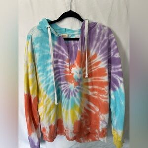 Urban rebel tie dye hoodie